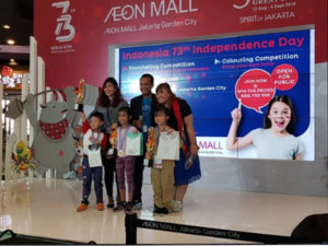 1ST PLACE WINNER (STORY TELLING COMPETITION – AEON MALL)